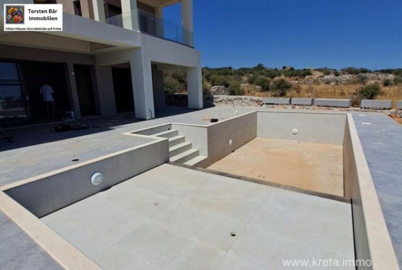 Kefalas Kreta, Kefalas, neu erbaute Villa mit Panoramblick auf das Meer und die Berge *** reserviert *** Haus kaufen